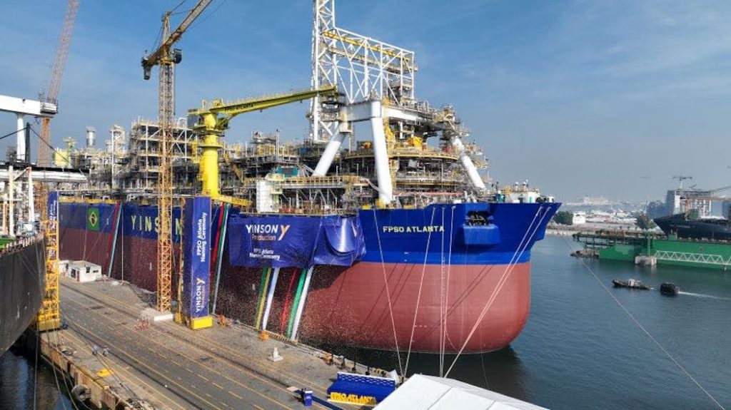 Drydock World向Yinson交付Atlanta FPSO | SinorigOffshore